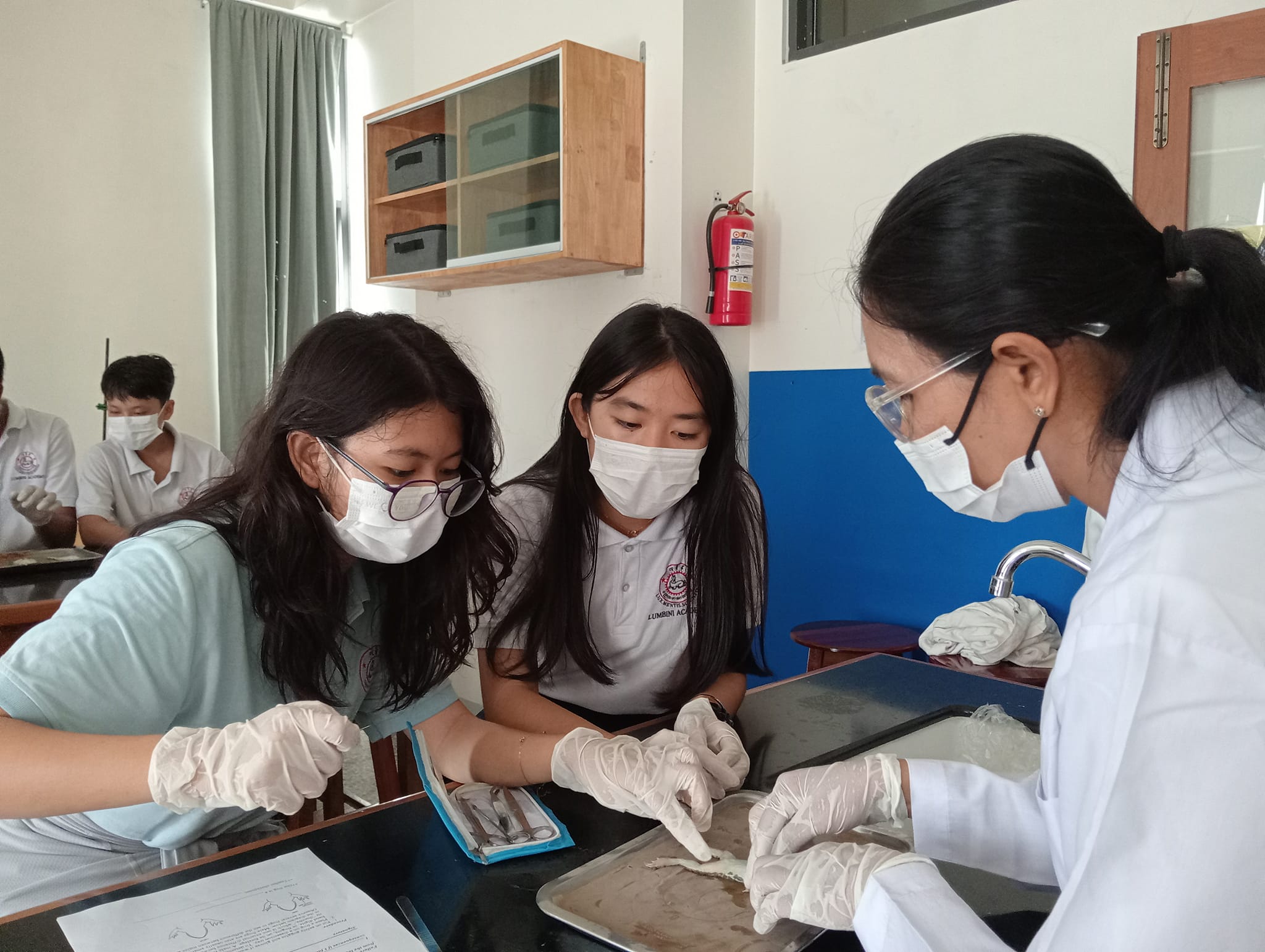 Students in Lab
